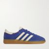 Handball Cup SPZL Leather-Trimmed Suede Sneakers