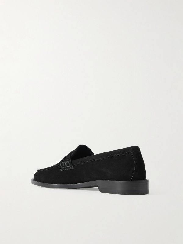 Perry Suede Penny Loafers - BK Perry Suede Penny Loafers - BK