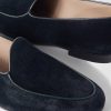 Modena Leather-Trimmed Suede Loafers - CU Modena Leather-Trimmed Suede Loafers - CU