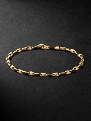 Neo 18-Karat Gold Diamond Chain Bracelet Neo 18-Karat Gold Diamond Chain Bracelet