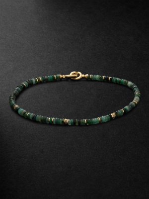 Shine 18-Karat Gold, Emerald and Diamond Bracelet Shine 18-Karat Gold, Emerald and Diamond Bracelet
