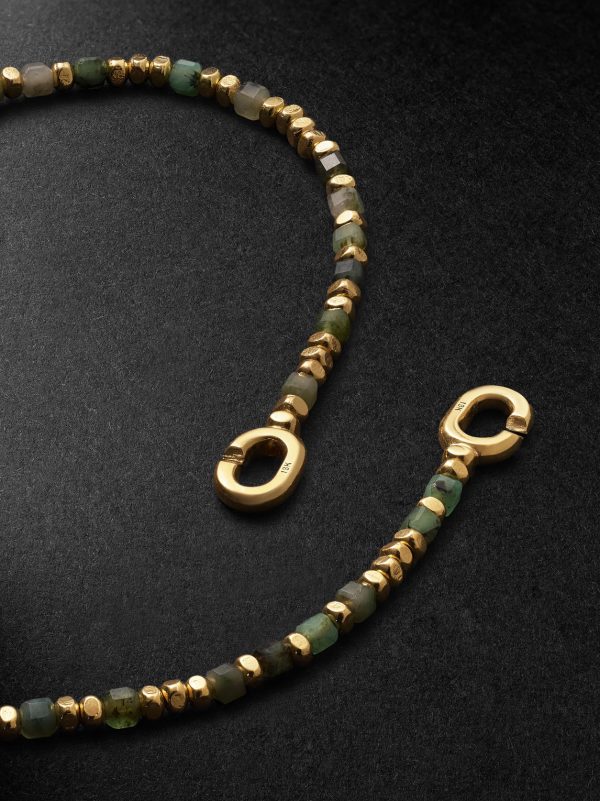 Percep 18-Karat Gold Emerald Bracelet - BK Percep 18-Karat Gold Emerald Bracelet - BK
