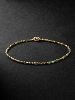 Percep 18-Karat Gold Emerald Bracelet