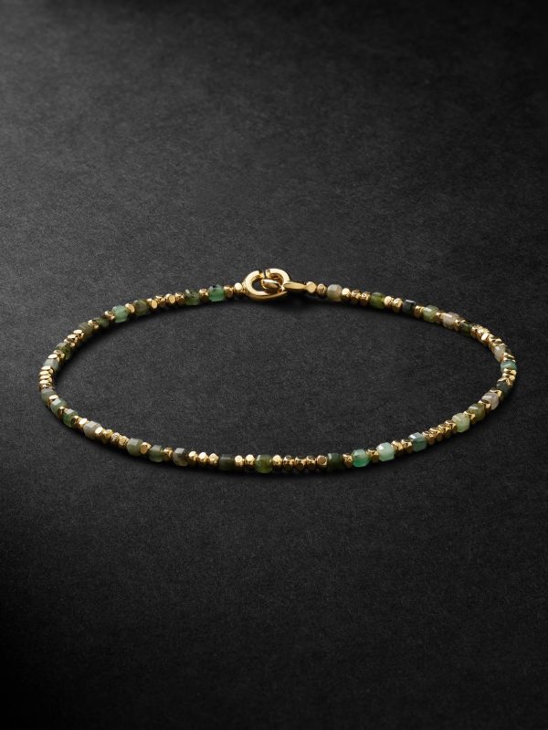 Percep 18-Karat Gold Emerald Bracelet Percep 18-Karat Gold Emerald Bracelet