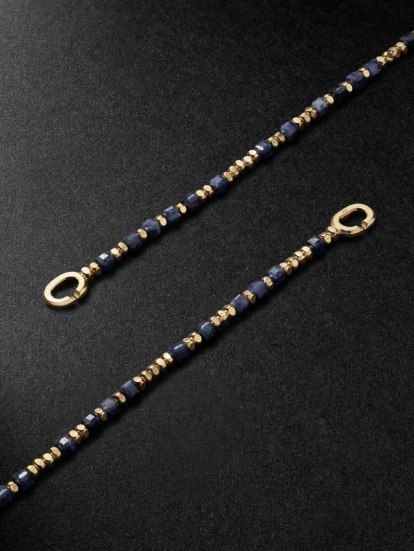 Percep 18-Karat Gold Sapphire Necklace - BK Percep 18-Karat Gold Sapphire Necklace - BK