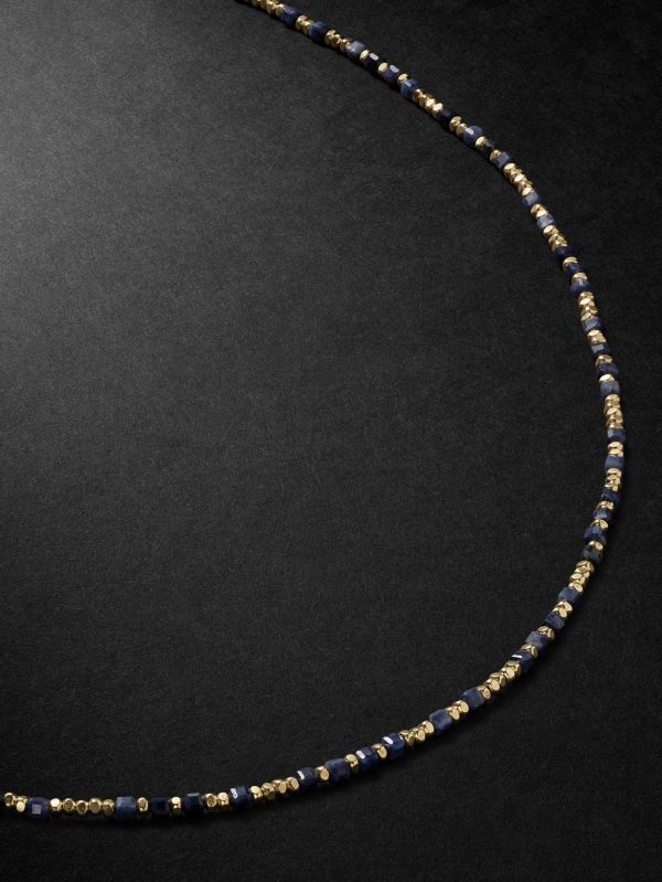 Percep 18-Karat Gold Sapphire Necklace Percep 18-Karat Gold Sapphire Necklace