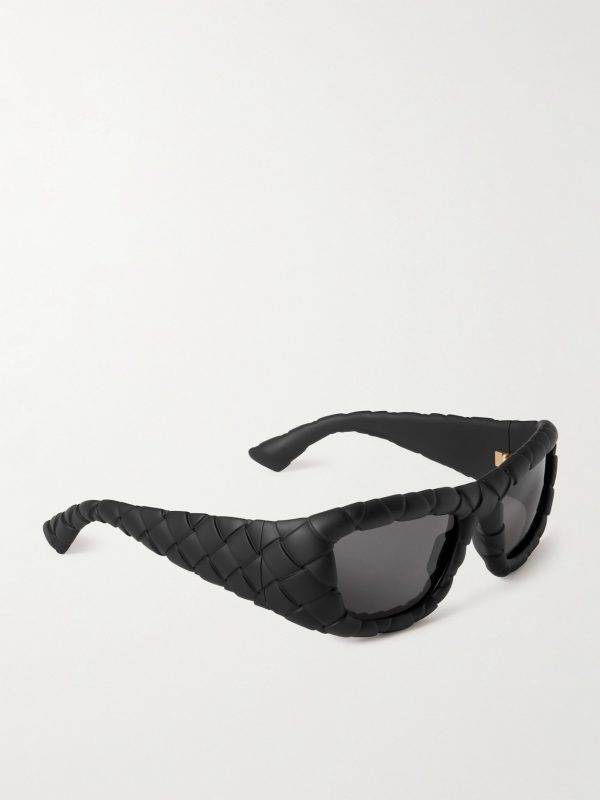Intrecciato D-Frame Acetate Sunglasses - FR