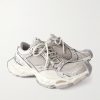 Stapler Distressed Mesh and Rubber Sneakers - FR