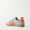 Gazelle Indoor Leather-Trimmed Suede Sneakers - BK