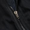 Distressed Padded Denim Bomber Jacket - CU Distressed Padded Denim Bomber Jacket - CU