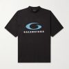 Oversized Logo-Print Cotton-Jersey T-Shirt Oversized Logo-Print Cotton-Jersey T-Shirt