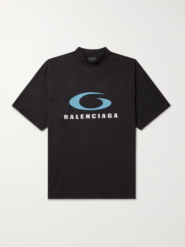 Oversized Logo-Print Cotton-Jersey T-Shirt Oversized Logo-Print Cotton-Jersey T-Shirt