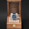 Master Control Automatic Chronograph 40mm Stainless Steel and Leather Watch, Ref. No. Q4138480 - E3
