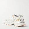 Lightstar Rubber-Trimmed Leather and Mesh Sneakers - BK