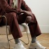 Lightstar Rubber-Trimmed Leather and Mesh Sneakers - OU