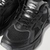 Lightstar Rubber-Trimmed Leather and Mesh Sneakers - CU Lightstar Rubber-Trimmed Leather and Mesh Sneakers - CU