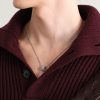 Edge 18-Karat White Gold Pendant - FR