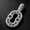 Magnetic 18-Karat White Gold Diamond Pendant - CU Magnetic 18-Karat White Gold Diamond Pendant - CU