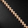 Clique 18-Karat Gold Diamond Tennis Bracelet - CU Clique 18-Karat Gold Diamond Tennis Bracelet - CU