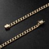 14-Karat Gold Curb Chain Necklace - BK 14-Karat Gold Curb Chain Necklace - BK