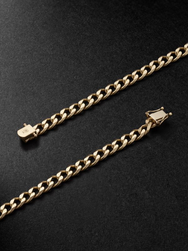14-Karat Gold Curb Chain Necklace - BK 14-Karat Gold Curb Chain Necklace - BK