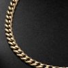 14-Karat Gold Curb Chain Necklace - CU 14-Karat Gold Curb Chain Necklace - CU