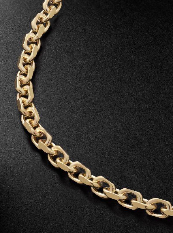 14-Karat Gold Curb Chain Necklace - CU 14-Karat Gold Curb Chain Necklace - CU
