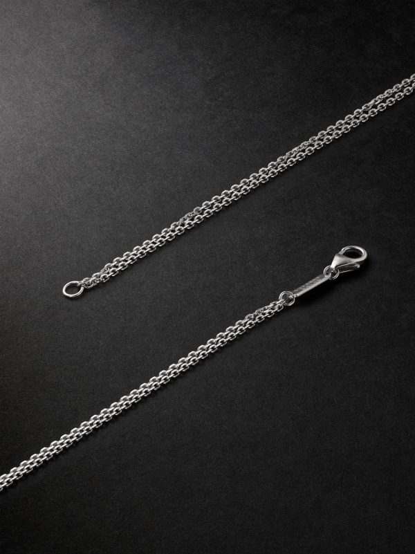 18-Karat White Gold Diamond Necklace - BK 18-Karat White Gold Diamond Necklace - BK