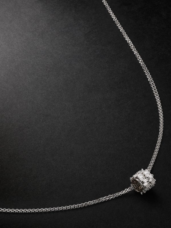18-Karat White Gold Diamond Necklace 18-Karat White Gold Diamond Necklace