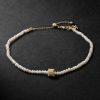 Infinite 18-Karat Gold Pearl Beaded Bracelet
