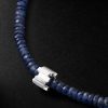 Infinite 18-Karat White Gold Sapphire Beaded Bracelet - CU Infinite 18-Karat White Gold Sapphire Beaded Bracelet - CU