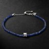 Infinite 18-Karat White Gold Sapphire Beaded Bracelet Infinite 18-Karat White Gold Sapphire Beaded Bracelet