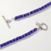 Clearwater Silver, Amethyst, Ethiopian Opal and Lapis Lazuli Beaded Necklace - BK Clearwater Silver, Amethyst, Ethiopian Opal and Lapis Lazuli Beaded Necklace - BK