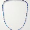 Night Owl Gold-Plated Spinel, Apatite and Ethiopian Opal Beaded Necklace