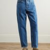 Newel Tapered Logo-Appliquéd Jeans - FR Newel Tapered Logo-Appliquéd Jeans - FR