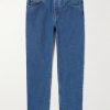 Newel Tapered Logo-Appliquéd Jeans Newel Tapered Logo-Appliquéd Jeans