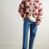 Newel Tapered Logo-Appliquéd Jeans - OU Newel Tapered Logo-Appliquéd Jeans - OU