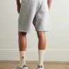 Chase Straight-Leg Logo-Embroidered Cotton-Blend Jersey Shorts - BK Chase Straight-Leg Logo-Embroidered Cotton-Blend Jersey Shorts - BK