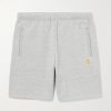 Chase Straight-Leg Logo-Embroidered Cotton-Blend Jersey Shorts Chase Straight-Leg Logo-Embroidered Cotton-Blend Jersey Shorts