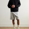 Chase Straight-Leg Logo-Embroidered Cotton-Blend Jersey Shorts - OU Chase Straight-Leg Logo-Embroidered Cotton-Blend Jersey Shorts - OU