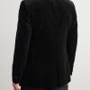 Slim-Fit Shawl-Collar Cotton-Velvet Tuxedo Jacket - BK Slim-Fit Shawl-Collar Cotton-Velvet Tuxedo Jacket - BK