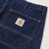 Single Knee Straight-Leg Logo-Appliquéd Jeans - CU