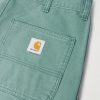 Double Knee Wide-Leg Organic Cotton-Canvas Carpenter Trousers - CU
