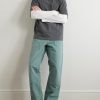 Double Knee Wide-Leg Organic Cotton-Canvas Carpenter Trousers - OU