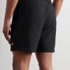 Chase Straight-Leg Mid-Length Logo-Embroidered Swim Shorts - BK Chase Straight-Leg Mid-Length Logo-Embroidered Swim Shorts - BK