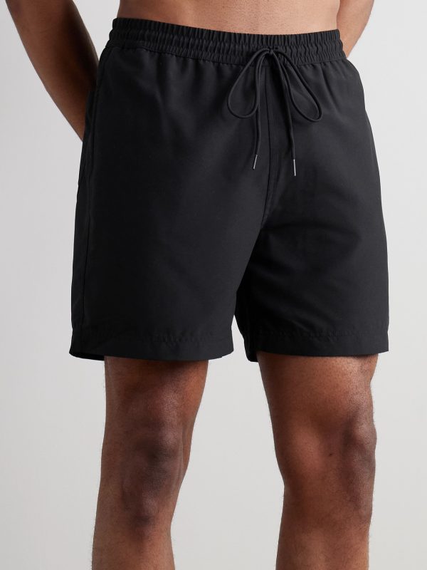 Chase Straight-Leg Mid-Length Logo-Embroidered Swim Shorts - OU Chase Straight-Leg Mid-Length Logo-Embroidered Swim Shorts - OU