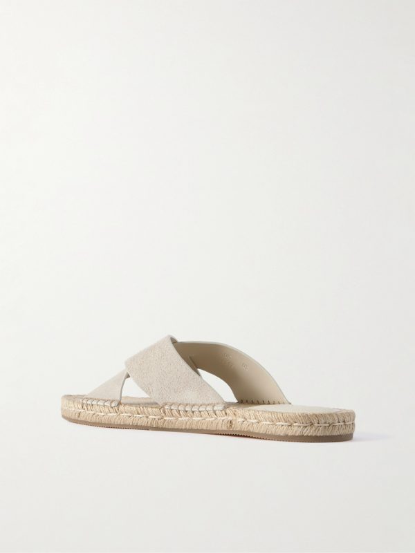 Panarea Suede Sandals - BK Panarea Suede Sandals - BK
