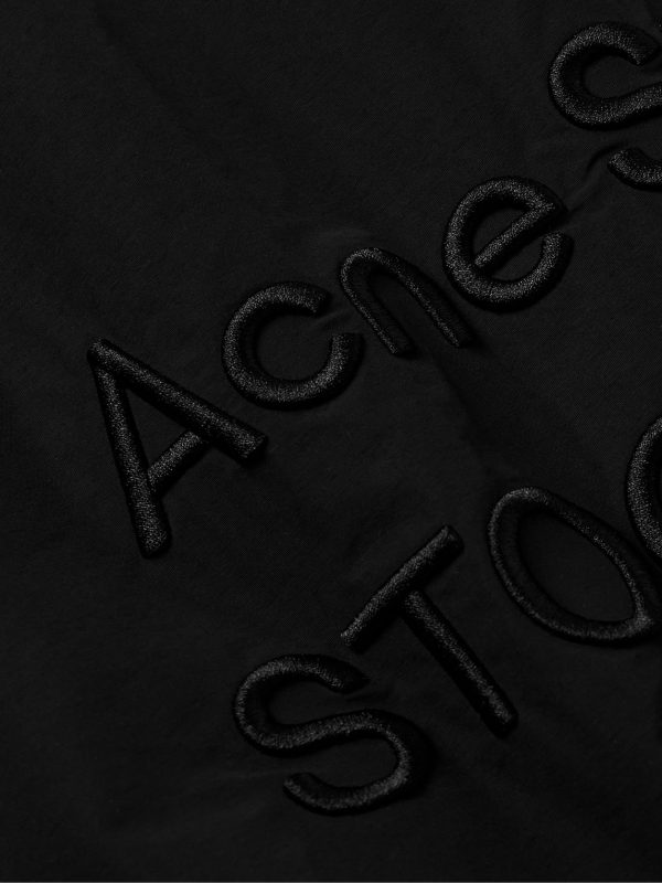 Olandios Logo-Embroidered Cotton and Nylon-Blend Bomber Jacket - CU Olandios Logo-Embroidered Cotton and Nylon-Blend Bomber Jacket - CU