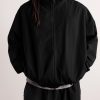 Olandios Logo-Embroidered Cotton and Nylon-Blend Bomber Jacket - FR Olandios Logo-Embroidered Cotton and Nylon-Blend Bomber Jacket - FR