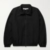 Olandios Logo-Embroidered Cotton and Nylon-Blend Bomber Jacket Olandios Logo-Embroidered Cotton and Nylon-Blend Bomber Jacket